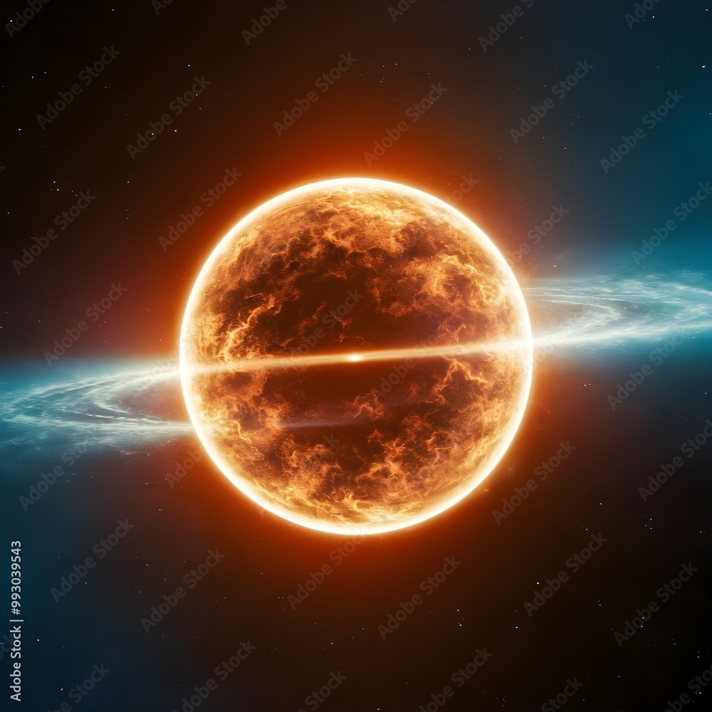 Obraz premium abstract sun