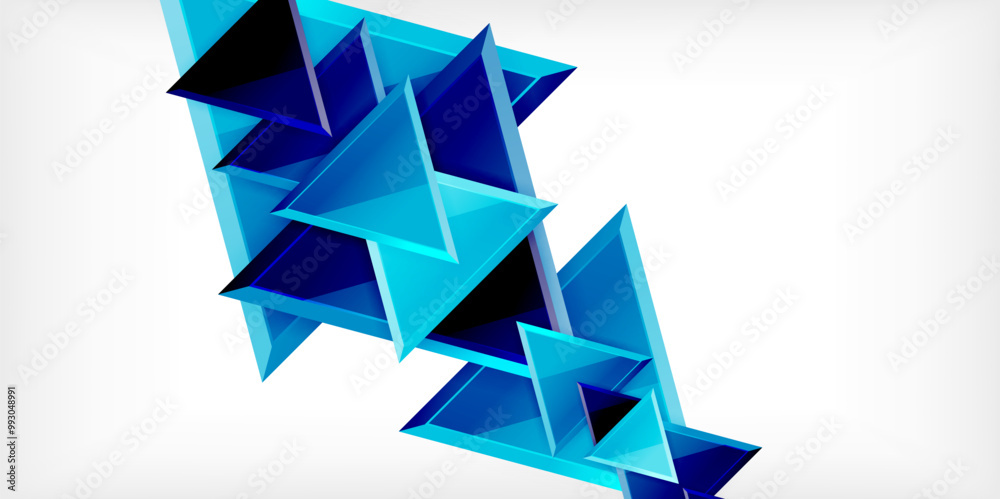 Abstract background - glossy triangles. Vector Illustration For Wallpaper, Banner, Background, Card, Book Illustration, landing page Abstract background - glossy triangles. Vector Illustration For Wallpaper, Banner, Background, Card, Book Illustration, landing page