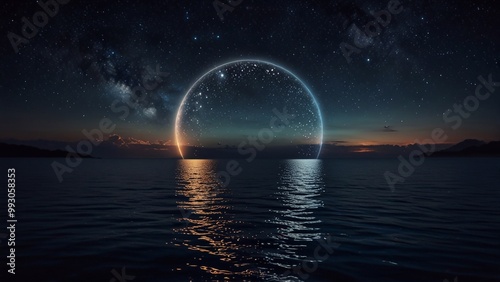 rainbow over the sea