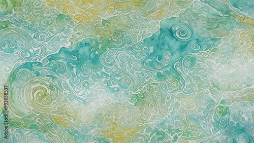 abstract background with waves