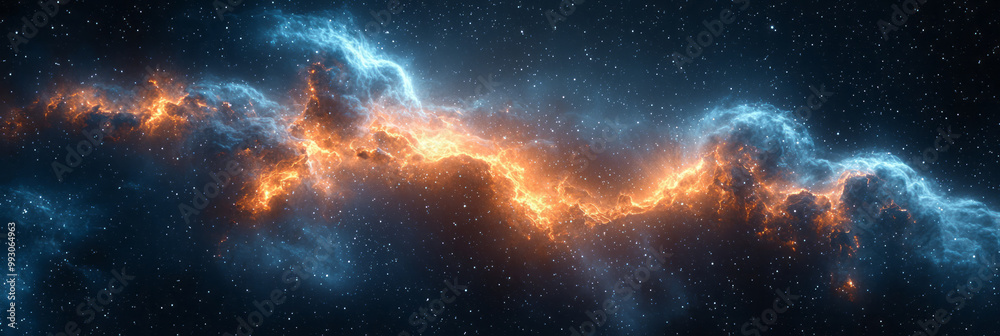 Obraz premium A mesmerizing X-ray particle burst,