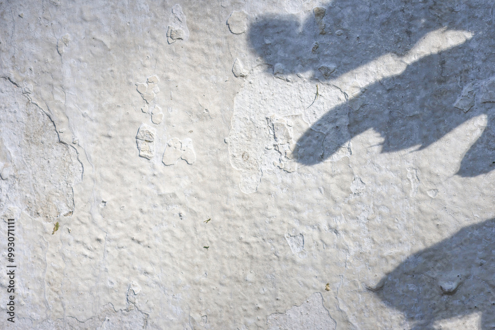 Naklejka premium Closeup​ surface​ of​ old​ wall​ texture​ for​ background. Rust​y​ damaged​ to​ surface​ wall.