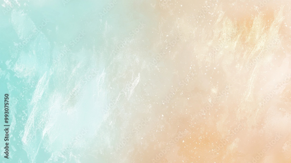 Abstract pastel background in turquoise and yellow with a textured, vintage paper effect, ideal for banners, backdrops, websites, or social media posts Abstract pastel background in turquoise and yellow with a textured, vintage paper effect, ideal for banners, backdrops, websites, or social media posts
