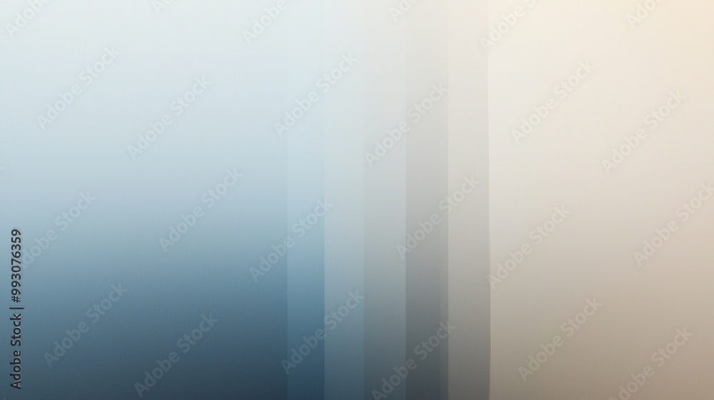 Smooth blurry background featuring a gradient of blue and beige tones separated by vertical stripes, creating a sense of depth and movement Smooth blurry background featuring a gradient of blue and beige tones separated by vertical stripes, creating a sense of depth and movement