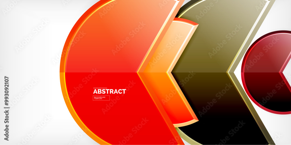 Trendy round shapes with triangular angle design element. Vector Illustration For Wallpaper, Banner, Background, Card, Book Illustration, landing page Trendy round shapes with triangular angle design element. Vector Illustration For Wallpaper, Banner, Background, Card, Book Illustration, landing page