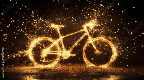 Exploding Kernels Creating Bicycle Sparks Effect