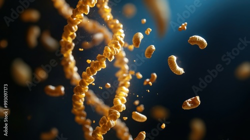 Concept of DNA with Popping Kernels in Motion