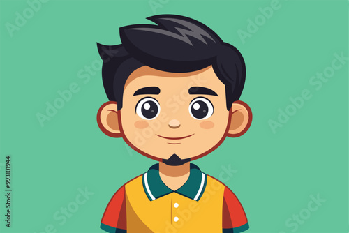 Design a personalized cartoon character with vibrant colors and friendly expressions in a fun setting, Customize your own cartoon illustration.