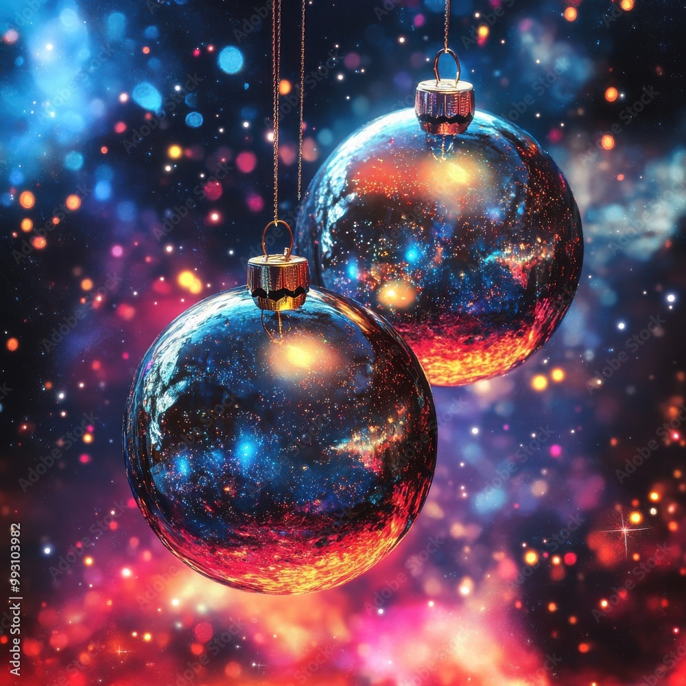 christmas background with balls christmas background with balls