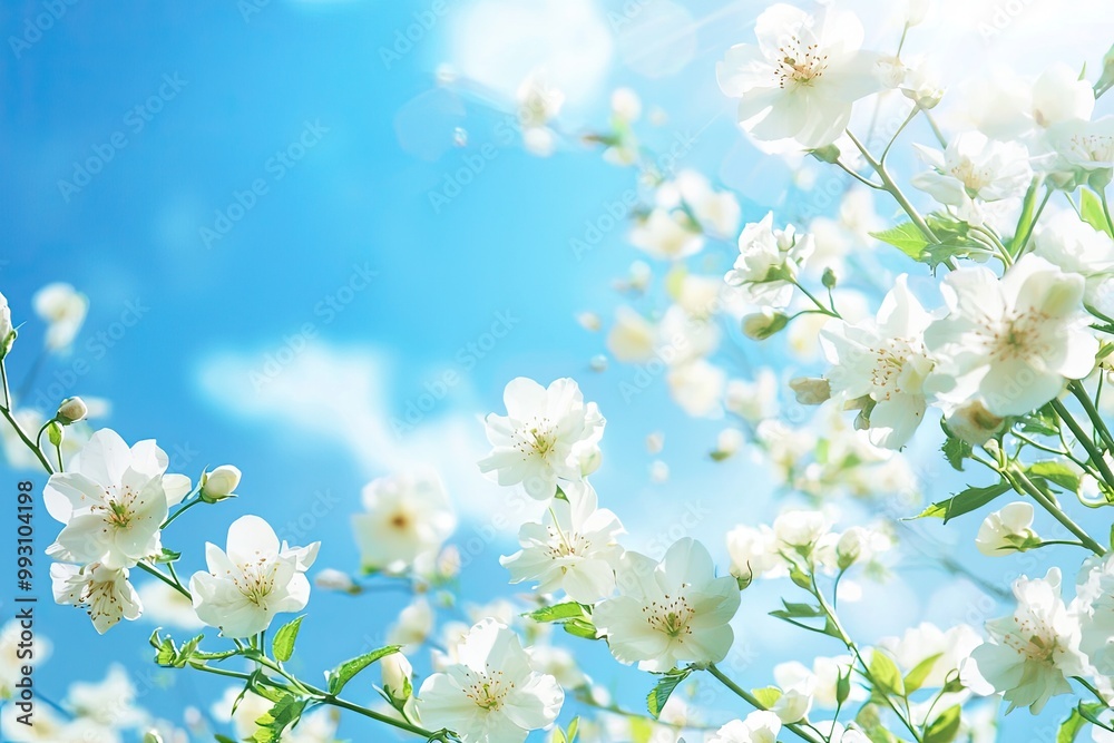 Obraz premium nature trees and flowers