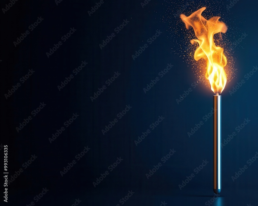 Spark of light igniting fuel, rapid growth, competitive advantage, growth catalyst Spark of light igniting fuel, rapid growth, competitive advantage, growth catalyst