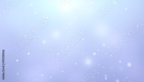 Floating Particles and Light Beams in an Ethereal Blue and Teal Gradient