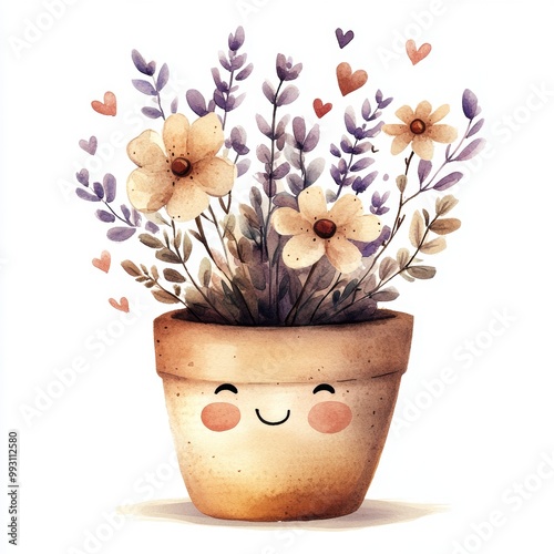 Happy Flower Pot.