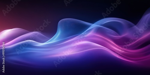 Abstract Purple and Blue Gradient Background Image