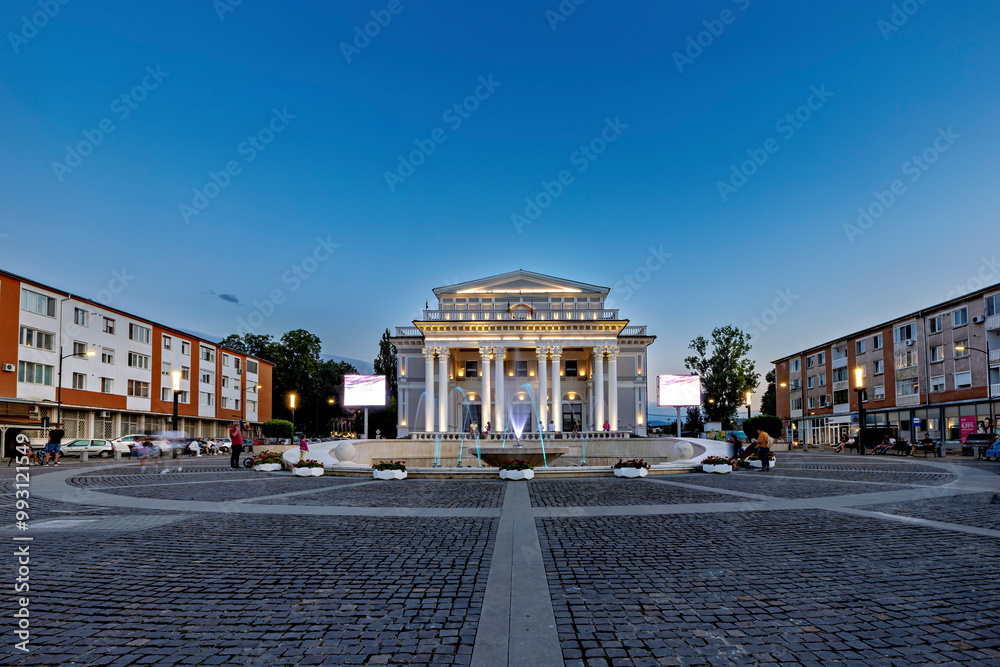 Fototapeta premium The Theater of Hunedoara in romania