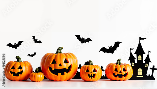 Halloween background illustration