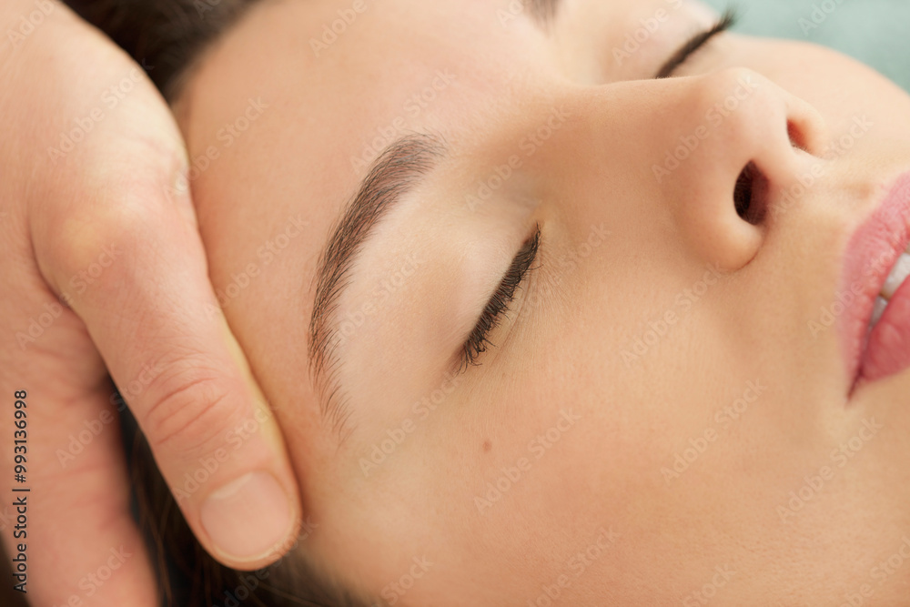 Woman Receiving a Facial Massage, Close-up View
Woman Receiving a Facial Massage, Close-up View
