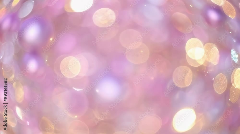 Abstract background with pink bokeh lights.. AI Generation Abstract background with pink bokeh lights.. AI Generation