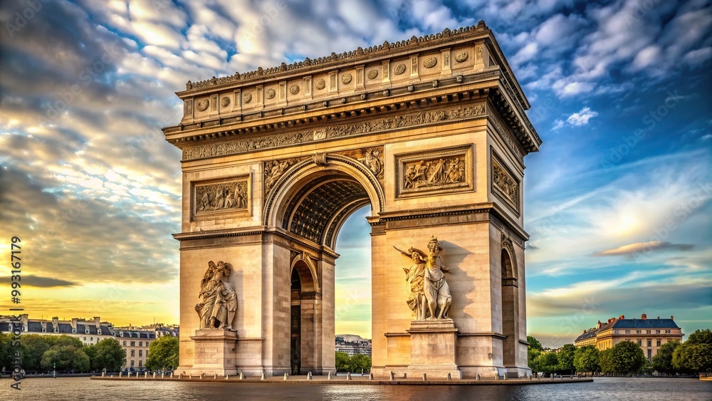 Fototapeta premium arc de triomphe