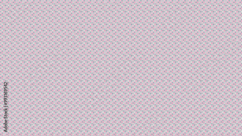 seamless mixture of pink and gray polka pot shape pattern style on purple solid color background