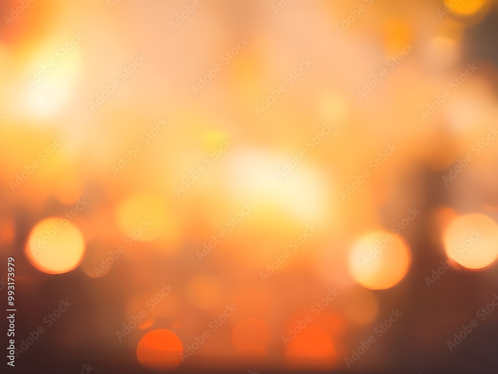 Blurred abstract golden bokeh light Smooth background Blurred abstract golden bokeh light Smooth background