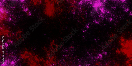 red and pink colorful dark grunge background. Colorful Stained stony rusty wall background. Vintage paper textured aquarelle. Indigo Black texture of iron concrete texture sand tile dirt old rough.