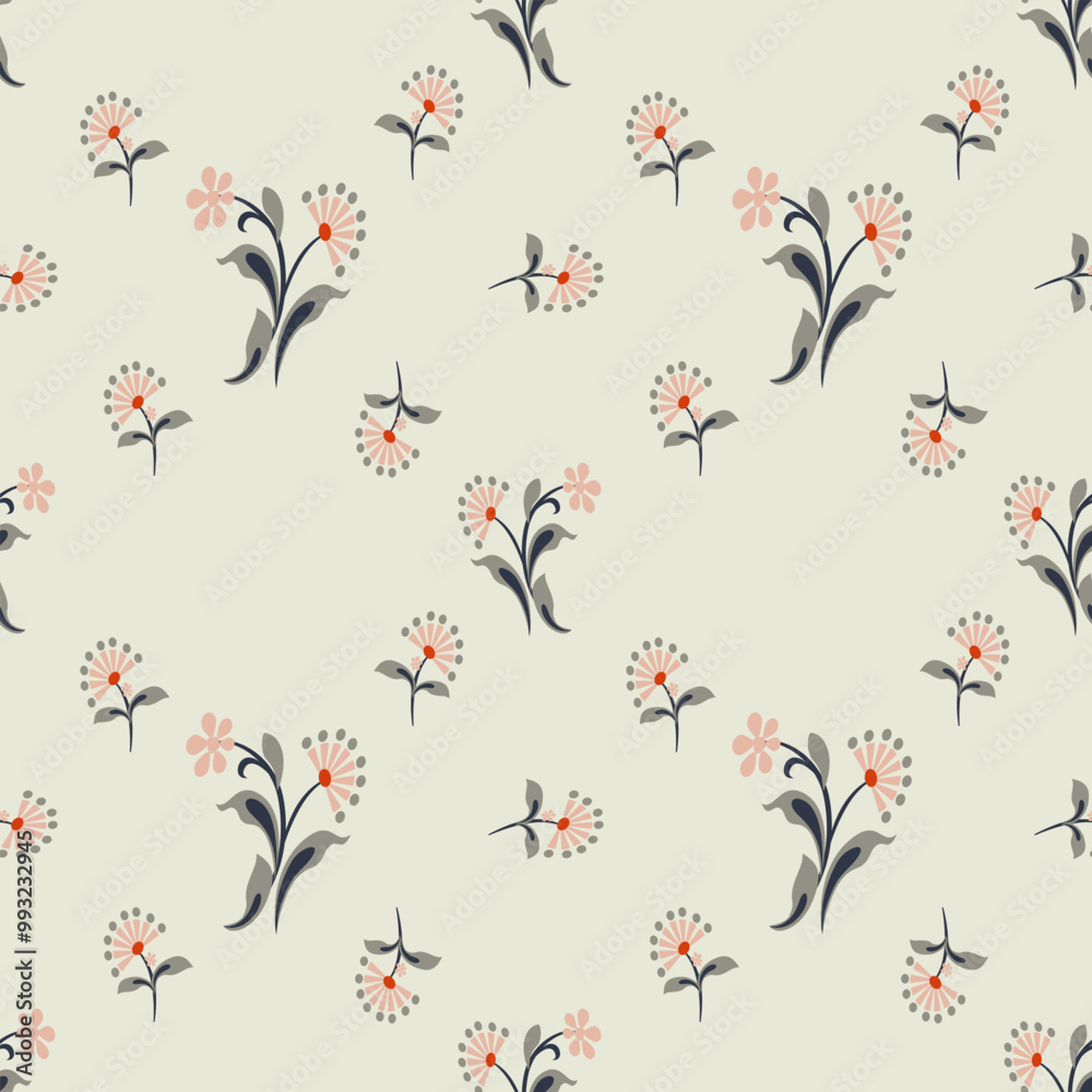 Ikat seamless floral pattern  , Motif ethnic  floral seamless textil,  embroidery, print striped ornament floral, pattern, design for wrapping, silk, scarf, background, textile