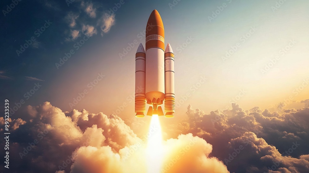 A new business is like a rocket launch. It starts with an idea and grows quickly, blasting off into success. Just like a rocket needs fuel, a business needs resources and support to reach its goals.