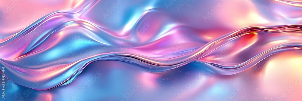 Abstract Background of Flowing Holographic Liquid Abstract Background of Flowing Holographic Liquid
