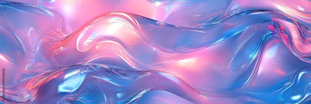 Abstract Background - Iridescent Pastel Swirls Abstract Background Abstract Background - Iridescent Pastel Swirls Abstract Background