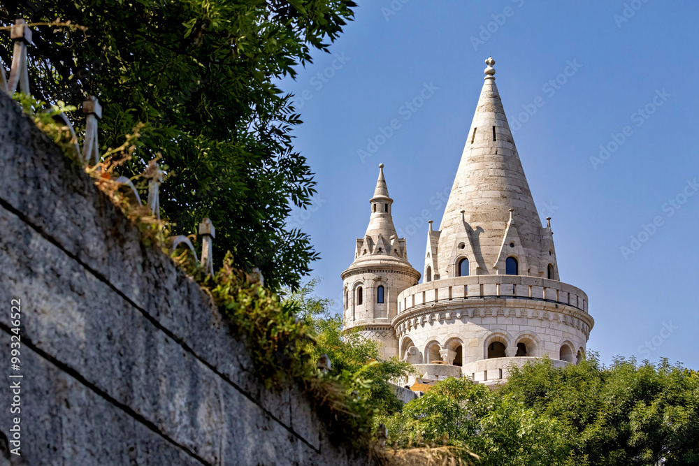 Fototapeta premium The fisherman bastion in Budapest