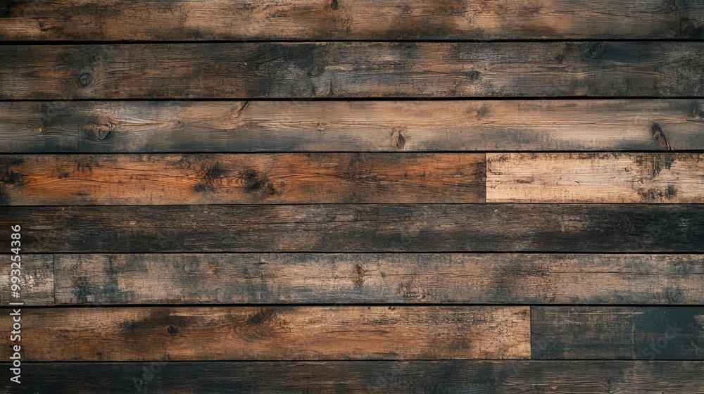Rustic brown wood planks background for banner or design Rustic brown wood planks background for banner or design