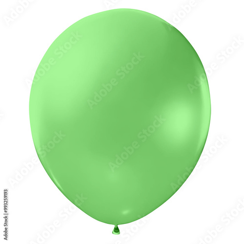 Green balloon
