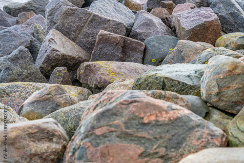 Various boulders