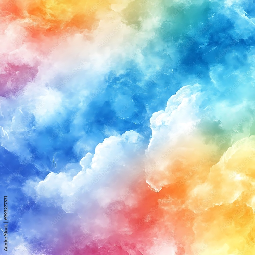 Colorful Abstract Background: A Swirl of Dreams Colorful Abstract Background: A Swirl of Dreams