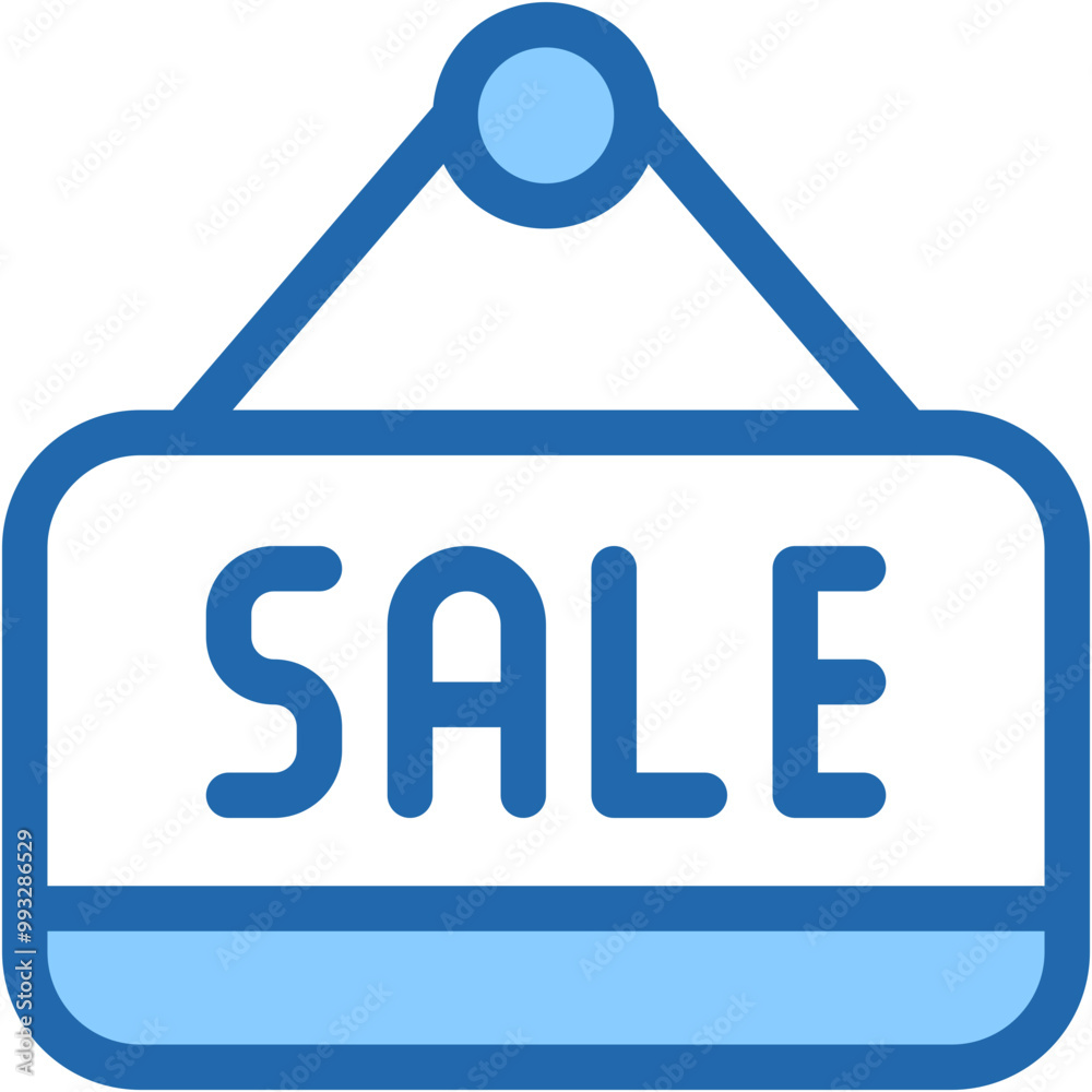 Vector Icon for Board, hanging, sale, sign board