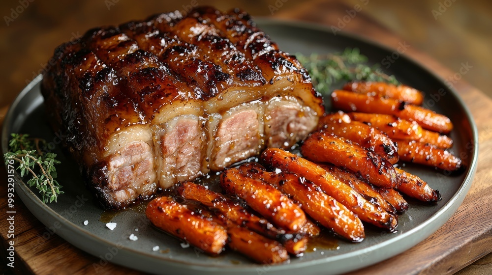 Glazed Roast with Carrots: A Delicious Dinner Recipe Glazed Roast with Carrots: A Delicious Dinner Recipe