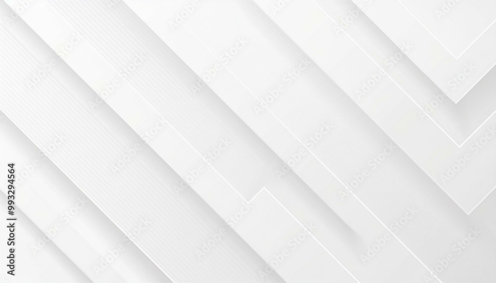 Fototapeta premium White abstract vector long minimal banner. Light neutral background with arrows and copy space for text. Facebook cover, social media header, web banner. Black Wavy Lines Isolated on White Background