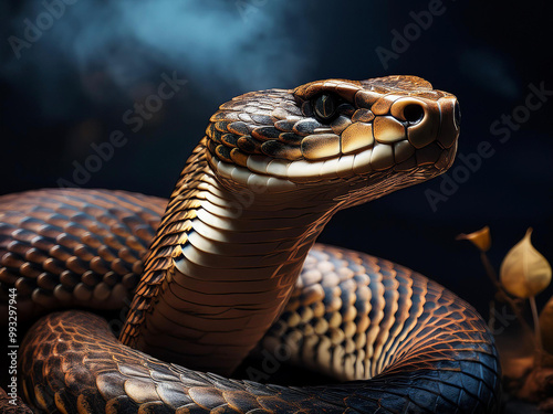 The formidable king cobra