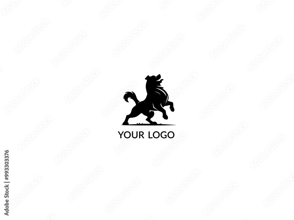 Portrait of a German Shepherd Dog Vector isolated on white and coloring background Dog Silhouettes and dog logo design vector illustration. Portrait of a German Shepherd Dog Vector isolated on white and coloring background Dog Silhouettes and dog logo design vector illustration.