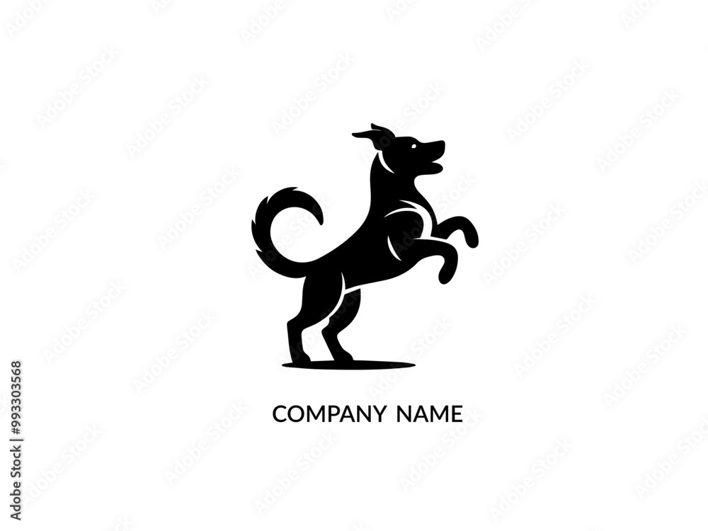 Portrait of a German Shepherd Dog Vector isolated on white and coloring background Dog Silhouettes and dog logo design vector illustration. Portrait of a German Shepherd Dog Vector isolated on white and coloring background Dog Silhouettes and dog logo design vector illustration.