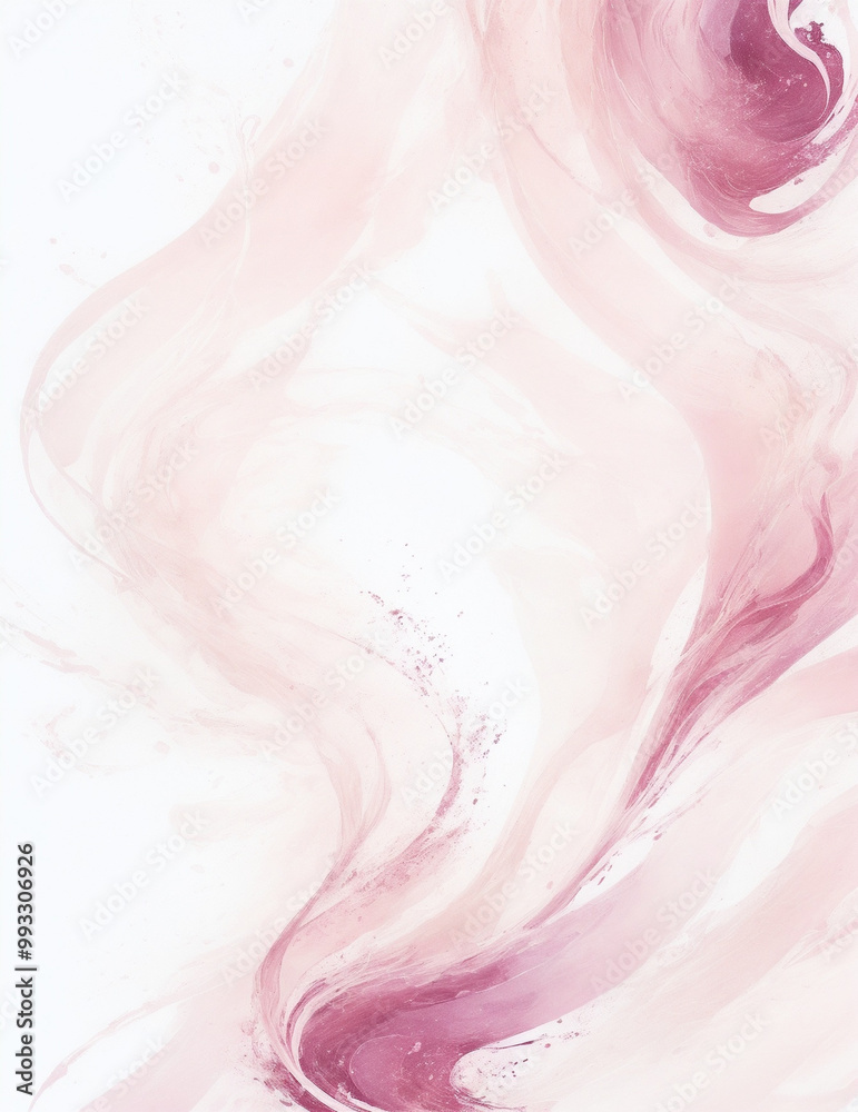 Fototapeta premium pink background - abstract light pink waves background - Generative AI