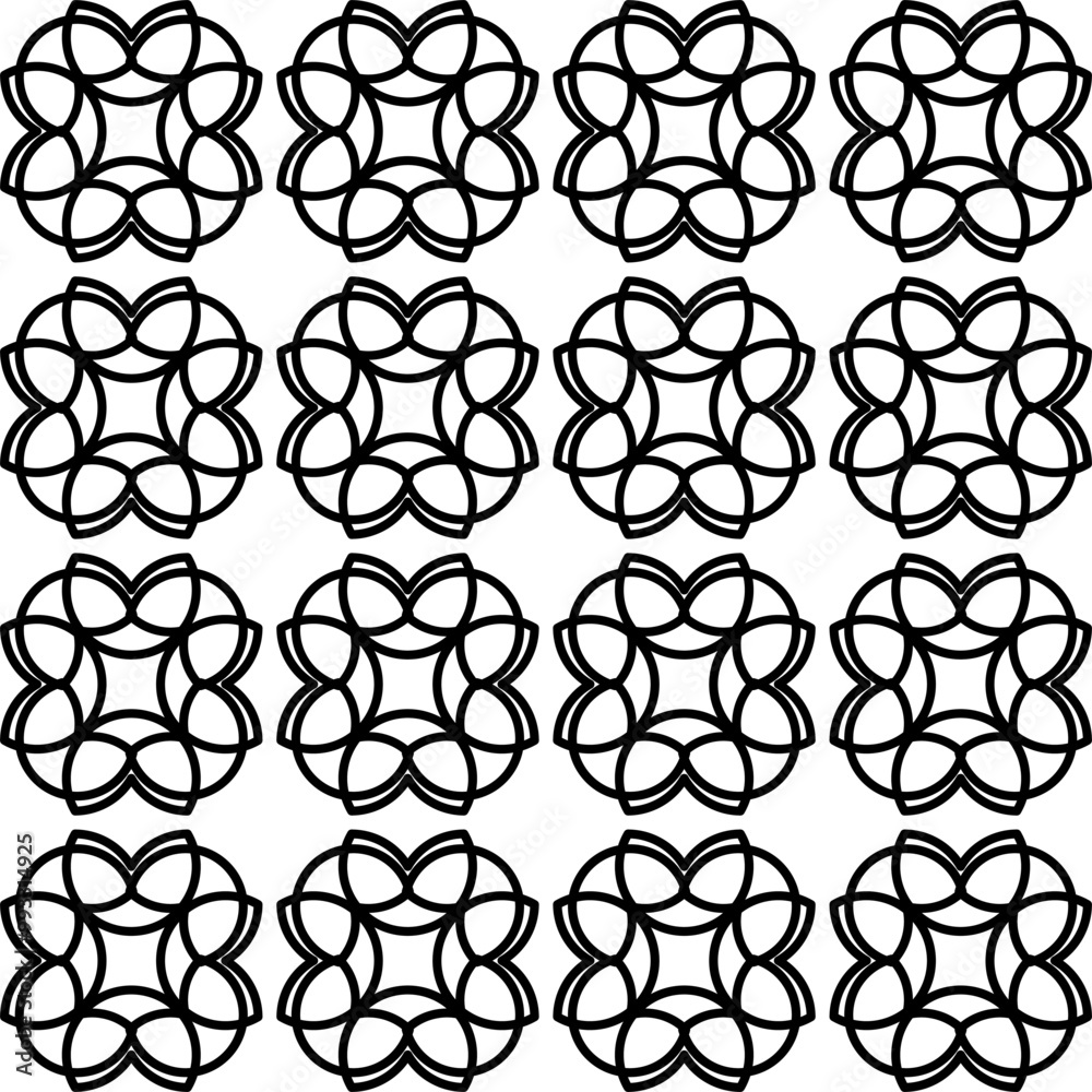 Fototapeta premium Vector Geometric Seamless Patterns Collection