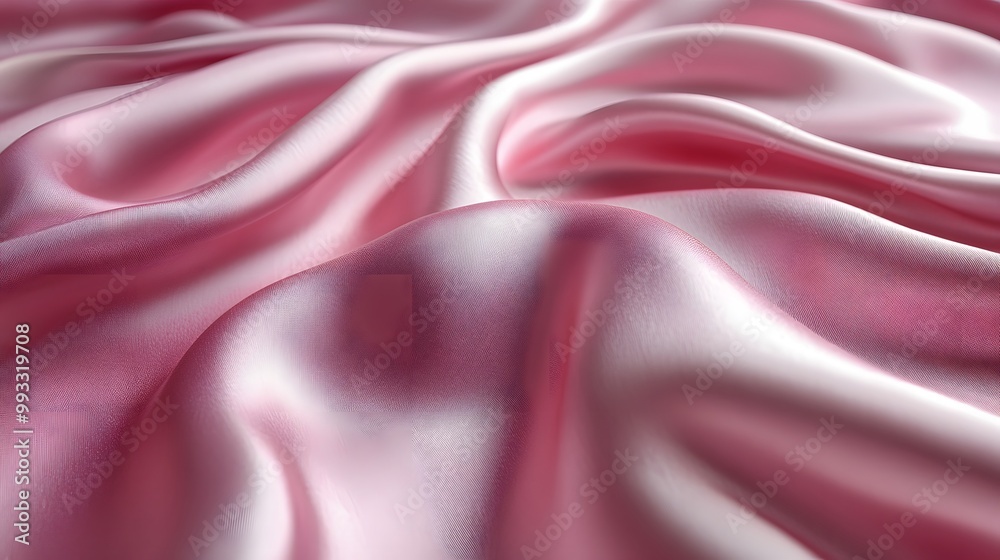Obraz premium Smooth silk fabric flowing gracefully