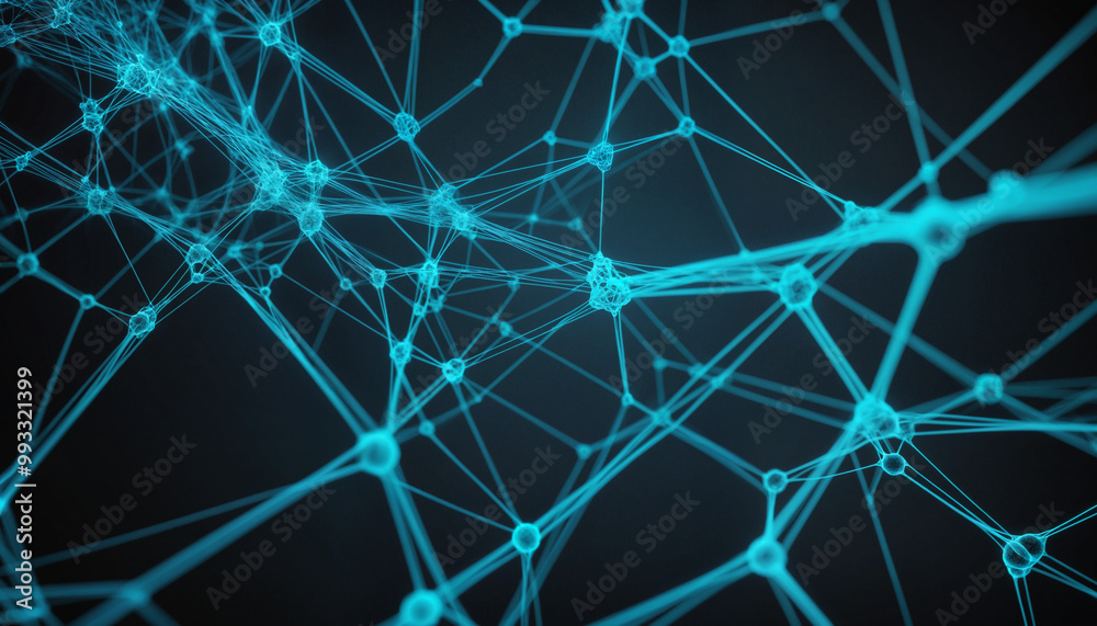 Colorful neural connections, artificial intelligence visualization, brain connections, network Colorful neural connections, artificial intelligence visualization, brain connections, network