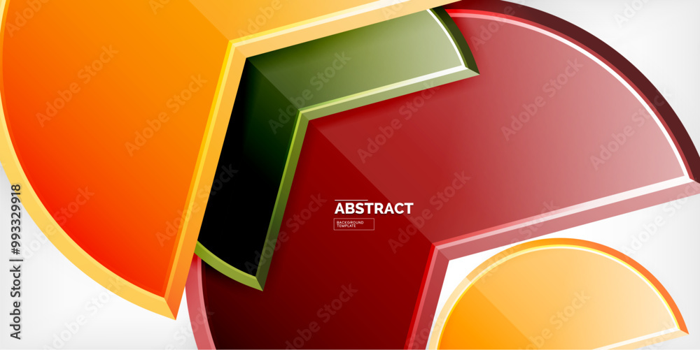 Glass reflective geometric round shapes background. Vector Illustration For Wallpaper, Banner, Background, Card, Book Illustration, landing page Glass reflective geometric round shapes background. Vector Illustration For Wallpaper, Banner, Background, Card, Book Illustration, landing page