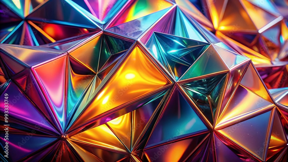Intricate Metallic Shape with Reflective Surface and Unique Geometric Design for Abstract Art Use Intricate Metallic Shape with Reflective Surface and Unique Geometric Design for Abstract Art Use
