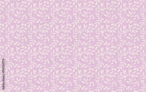 Leaves seamless vector pattern backdrop. Leaf shape pattern wallpaper. Leaf shape elements wrapping paper design. Hand drawn. Simple design for textile, wallpaper, fabric prints or wrapping.