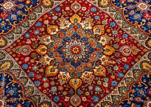 Intricate Persian Rug Patterns Featuring Rich Colors and Detailed Designs for Home Decor Inspiration