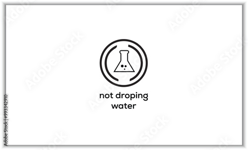 not dropping water icon